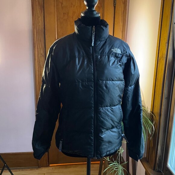 The North Face 600 Puffer Jacket Black Womens S Girls L Gorpcore Cabincore - Picture 2 of 10